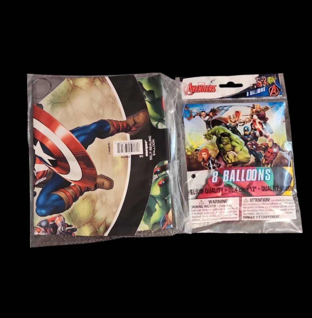 Avengers Ultimate Party Set! Party For 8! All Brand New